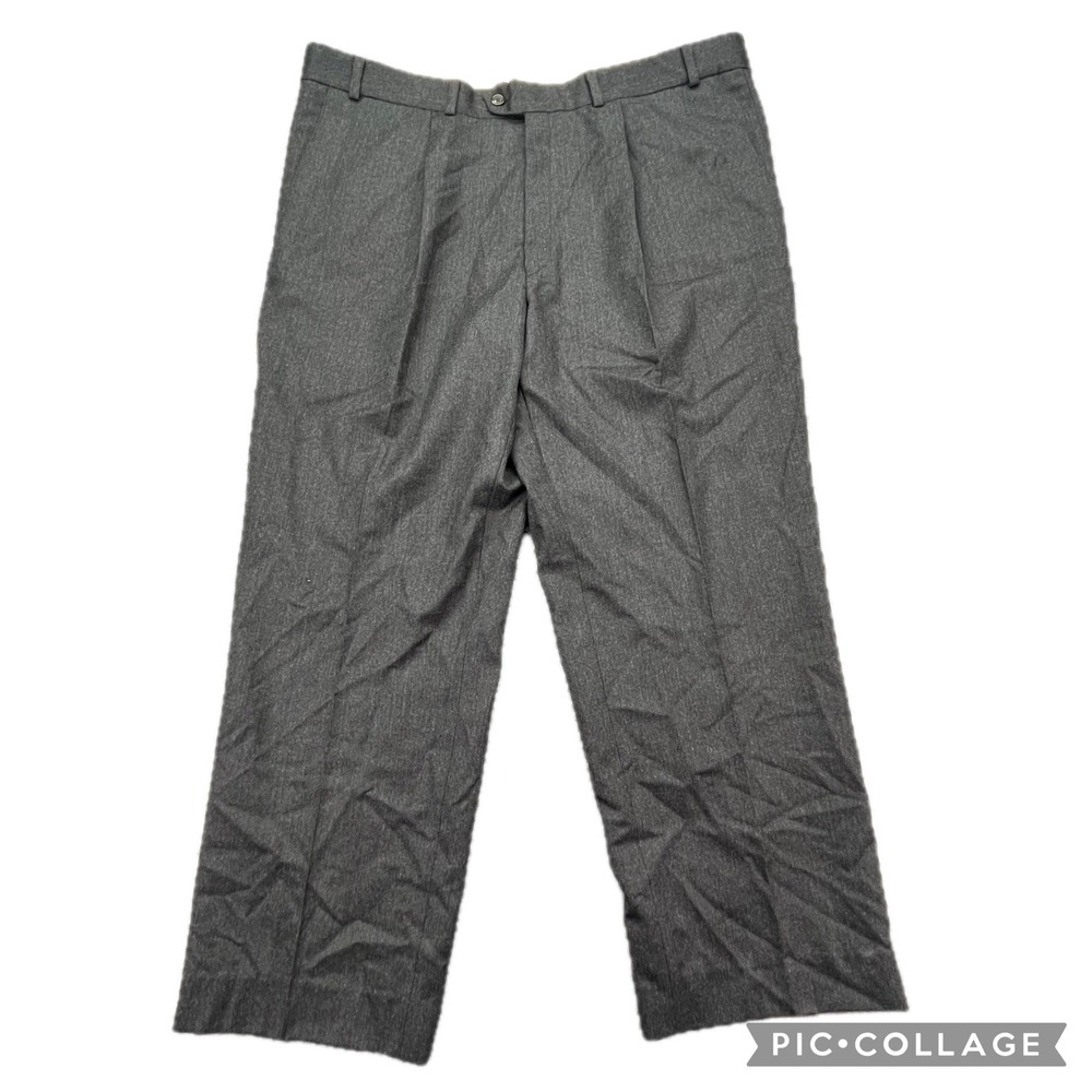 Polo University Club‎ Ralph Lauren Men's Gray Dress Pants Pleated Front